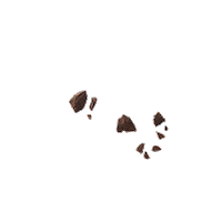 IMAgency chocolate choc quaker darkchocolate Sticker