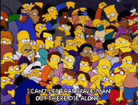 homer simpson todd flanders GIF