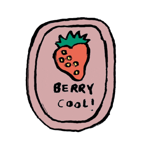 Strawberry Berries Sticker by Aerie