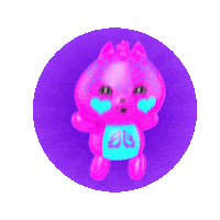 cat kitty Sticker by Splash Toys