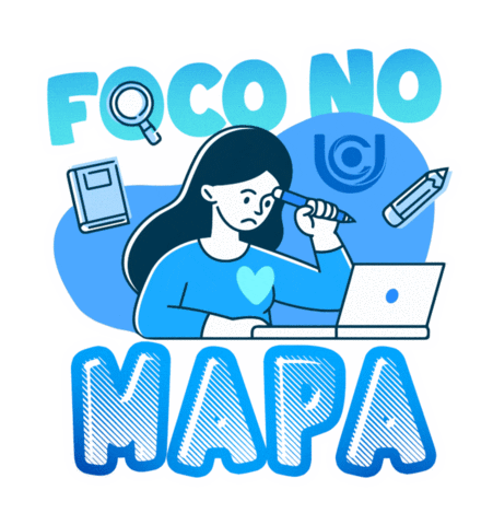 Educacao Mapa Sticker by EAD Unicesumar
