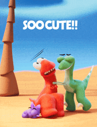 Heart Eyes Love GIF by Claynosaurz