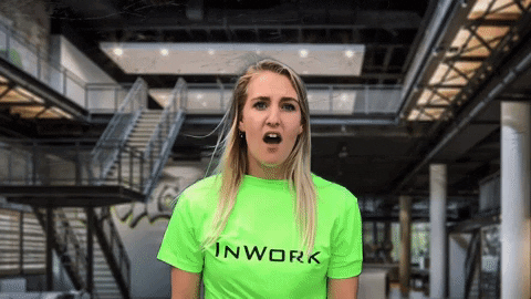 Inwork giphyupload omg green inwork GIF