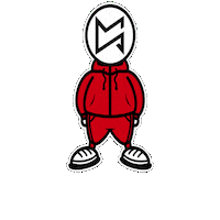 Jump Around Dance Sticker