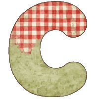 Alphabet C Sticker