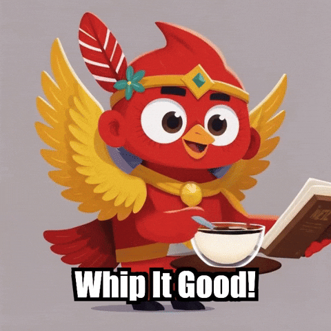 Coffee Whip It Good GIF by The Cardinal Virtue