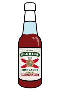 Hot Sauce Sticker by The Original Florida Brand Hot Sauce