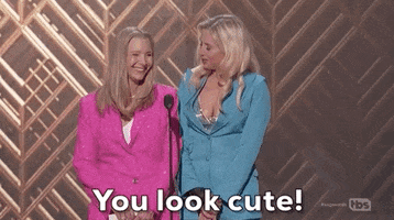You Look Cute Best Friends GIF by SAG Awards