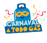 carnaval a todo gás Sticker by Agência Ellev
