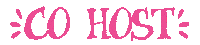 Hosting Co Host Sticker
