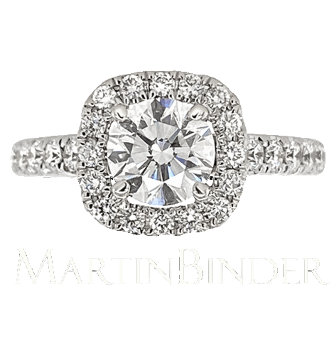 Diamond Engagement Sticker by Martin Binder Jeweler