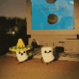 Shape Of You Marshmallow GIF