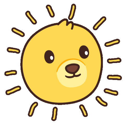 Good Morning Yawn Sticker by BEARISH
