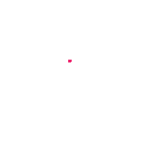 Chakriyu love heart pixel pink Sticker