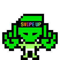 Swipeup Sticker by Green Man Gaming