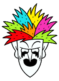 Cartoon Death Sticker by Augenblick Studios