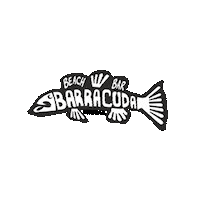 barracuda_bar beach barracuda beach bar aegina Sticker