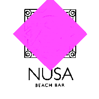 nusacafebarshop cafe bar beach bar nusa Sticker