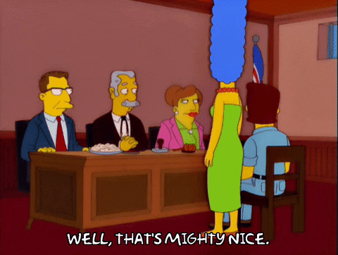 talking marge simpson GIF