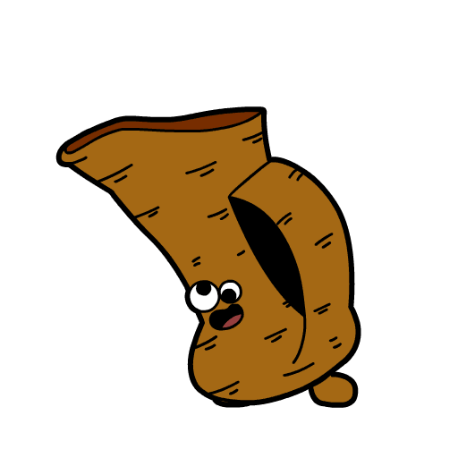 Cartoon Stone Sticker