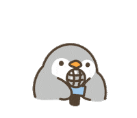Interview Penguin Sticker