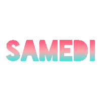 Pink Saturday Sticker