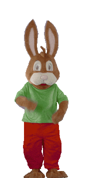 Easter Bunny Disco Sticker by Heitmann Home und Deco