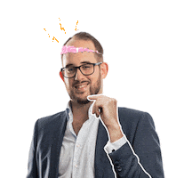 Thinking Brainstorming Sticker by CORVIS | Our clients perform better