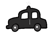 Raining London Sticker by Megan McKean