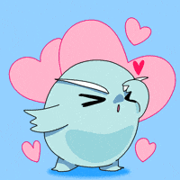 In Love Kisses GIF by Saku Monsters