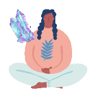 Women Goddess Sticker by nadii wellness