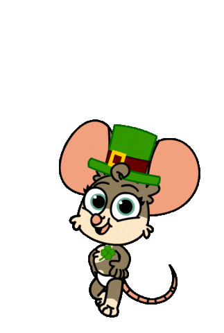 Happy St Patricks Day Sticker by The High Meows