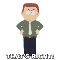 Yeah Right Sticker by South Park