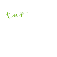 greenmminds_ green tap here taphere gogreen Sticker
