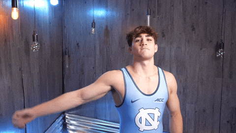 University Of North Carolina Wrestling GIF by UNC Tar Heels