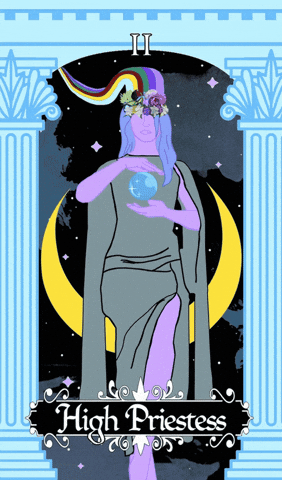 RipeAvocadoWitch tarot reading witchy vibes tarot deck ripe avocado witch GIF