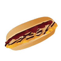 Hoagie Gobbler Sticker by Wawa