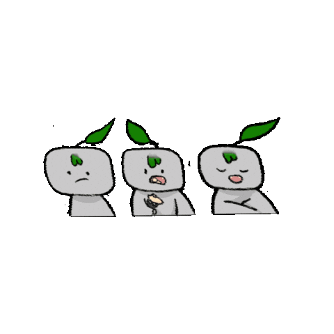 Eating Sticker by biospectrum