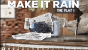 ladump money dollar make it rain dump GIF