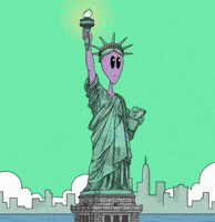 New York City Nyc GIF by Lonely Aliens
