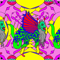 psychedelic art GIF by Grande Dame