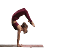 Balance Handstand Sticker by Fit & Flexy