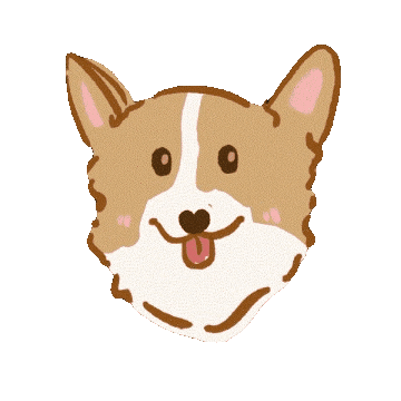 Happy Dog Sticker