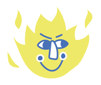 Angry Art Sticker
