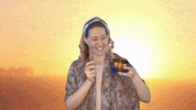 CarlaDelaney peace singing yoga actress GIF