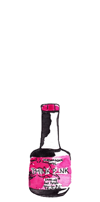 Thinkpink Sticker by Diana Gheorghiu