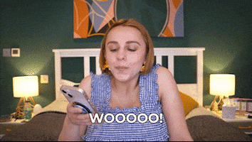 Excited Love It GIF by HannahWitton