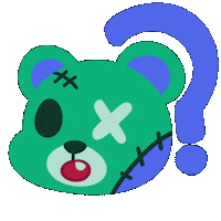 Confused Art Sticker