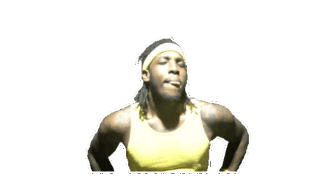 Fitness Dancing Sticker