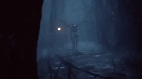 Entranced giphygifmaker 2020 terror fiddlesticks GIF